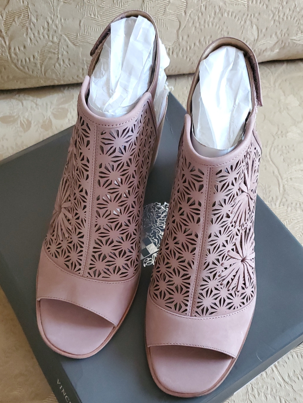 Vince Camuto Kalison Peeptoe Slingback Sandals